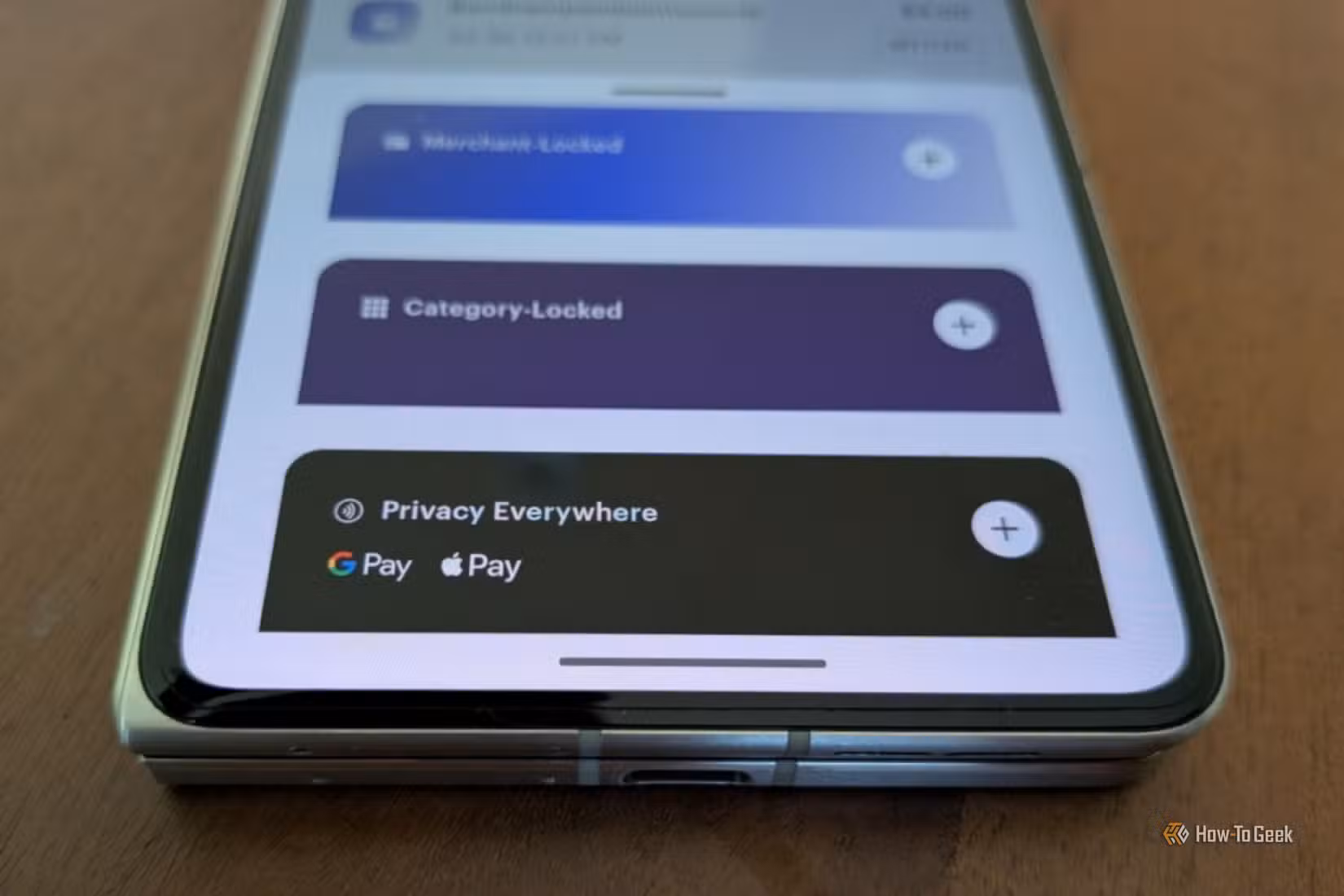 Creating a virtual Privacy Everywhere debit card on an Android phone.