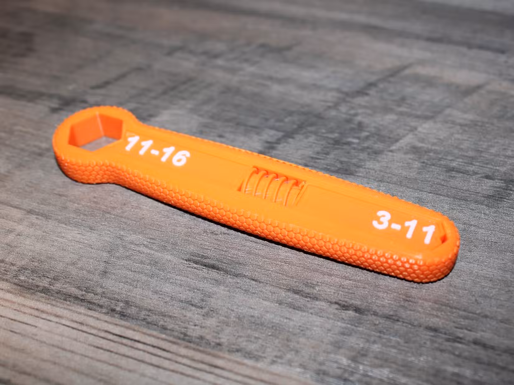 Adjustable wrench print in place model by Franken 3D on MakerWorld.