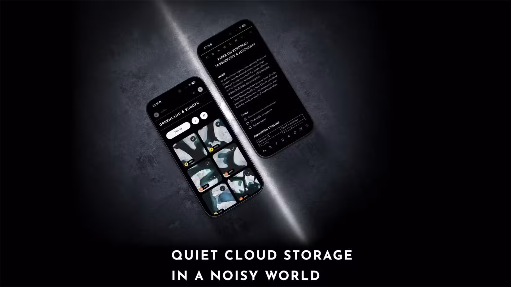 Cryptee landing page. 