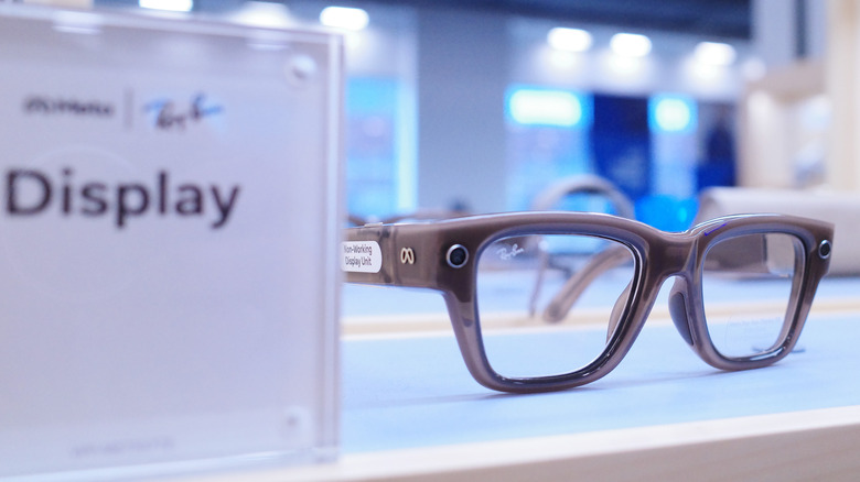 Meta Display glasses.