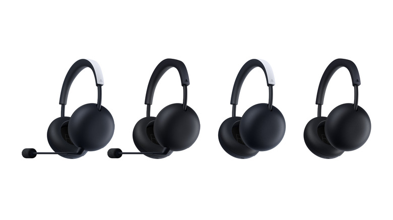 A lineup of headsets