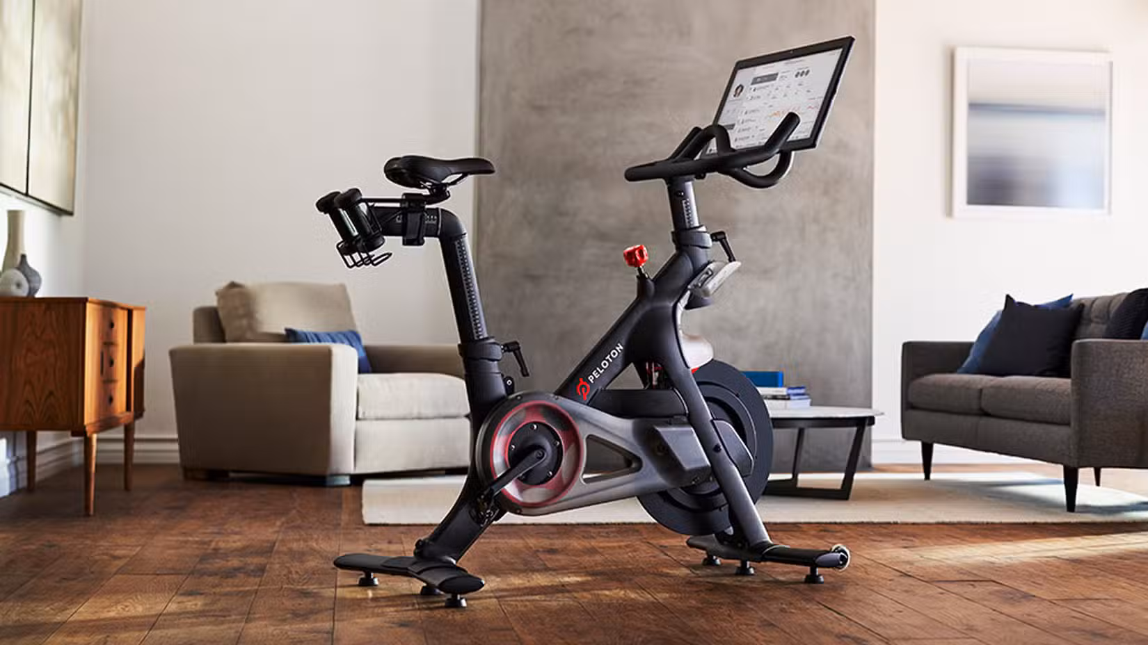 A Peloton Bike.