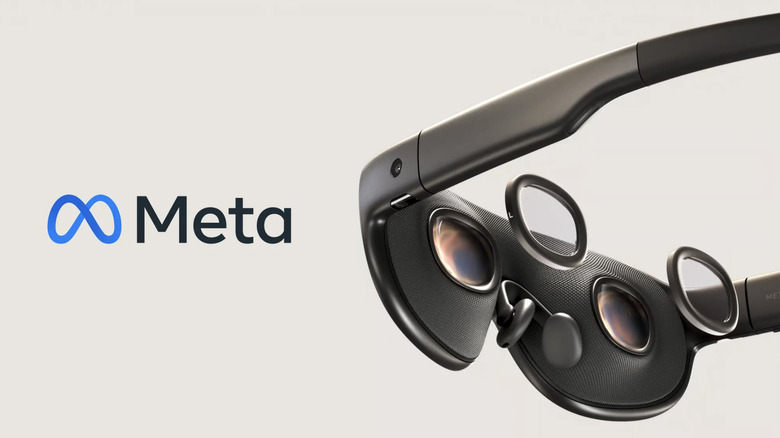 An image of the rear view of Meta's upcoming headset.