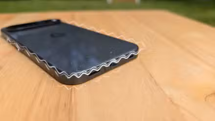 Pixel 10 on table vibrating