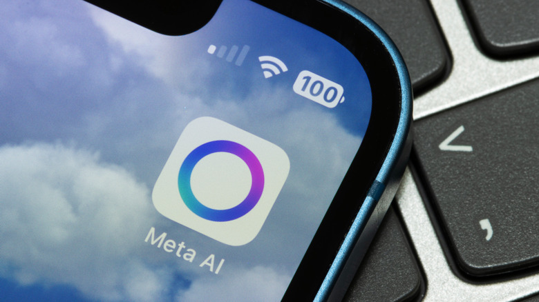 Meta AI app.