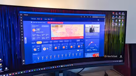 The MSN Weather app running on a Windows PC.