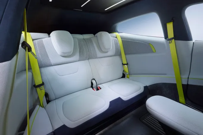 Small rear seats can only hold small people.